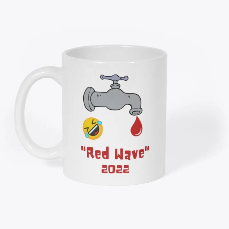 "Red Wave" 2022 - Mug White